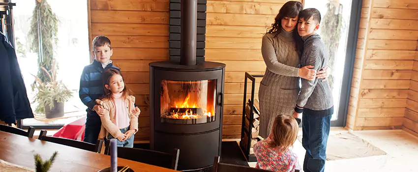Morso Cast Iron Fireplace Insert Installation in Kenmore, New York