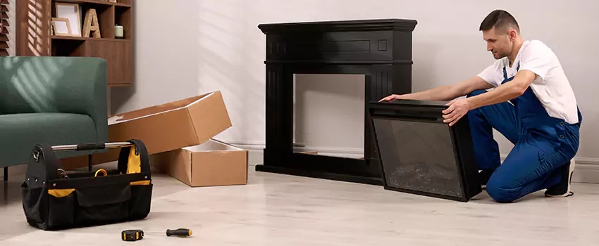 Old Rusted Metal Fireplace Repair And Replacement in Kenmore, NY